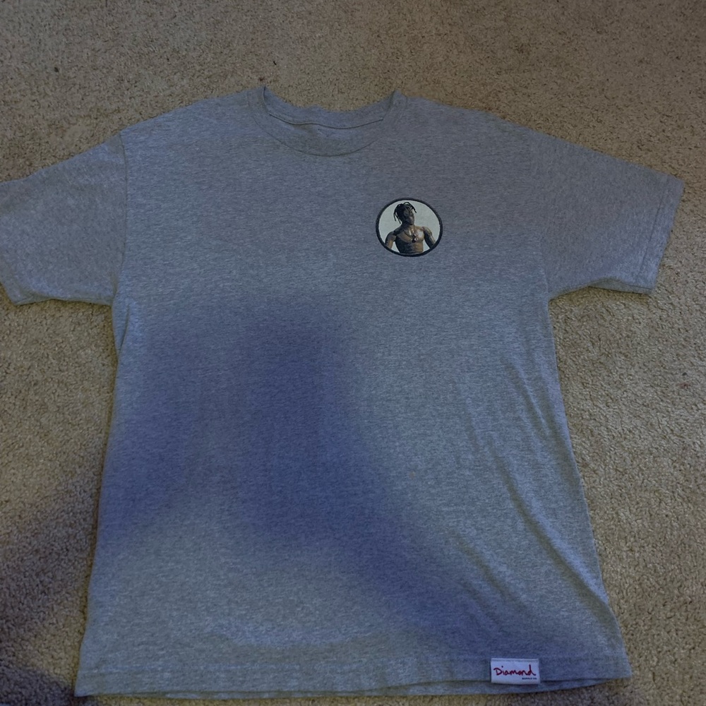 Travis Scott diamond shirt